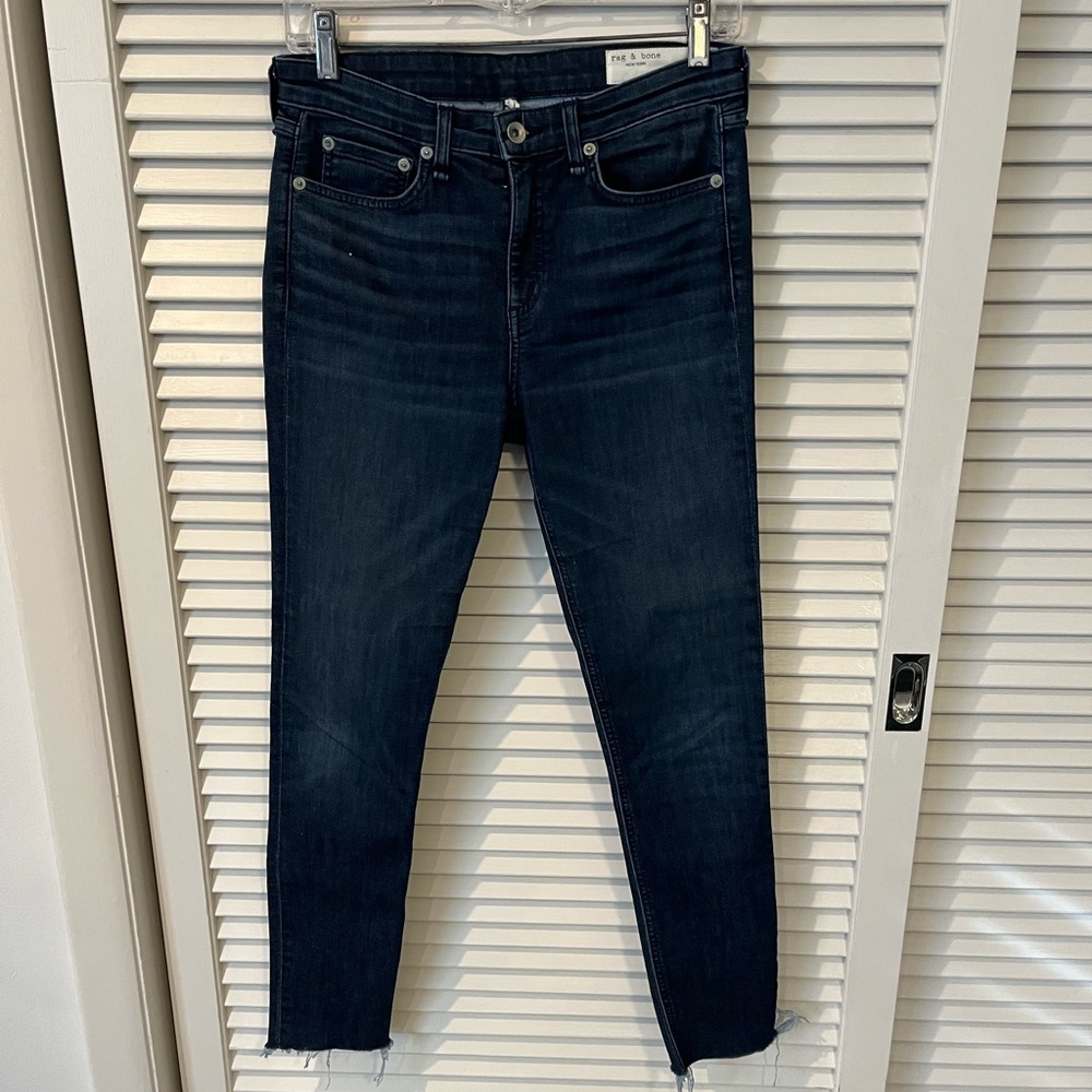 Rag & Bone Women’s Cate Mid-Rise Ankle Skinny Jeans. Size 27.